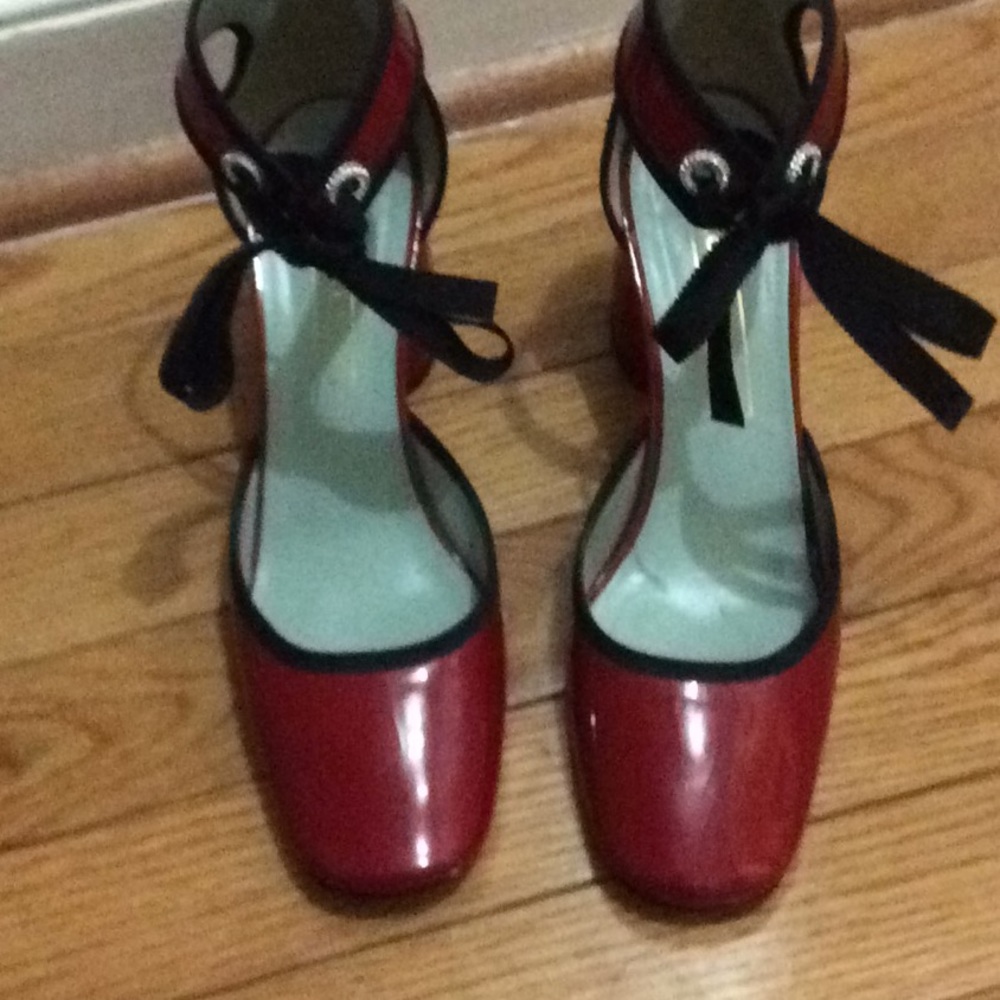 Red Patent Marc Jacobs Shoes